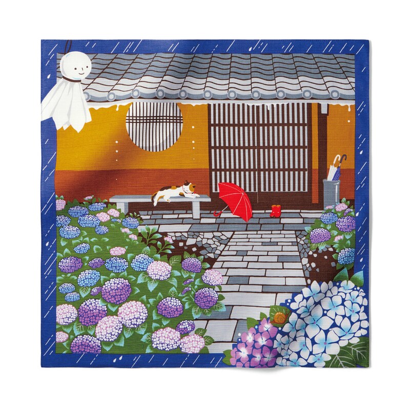 4月のお届け みけの雨宿り