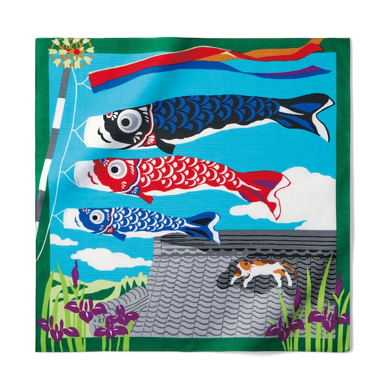 3月のお届け みけと鯉のぼり