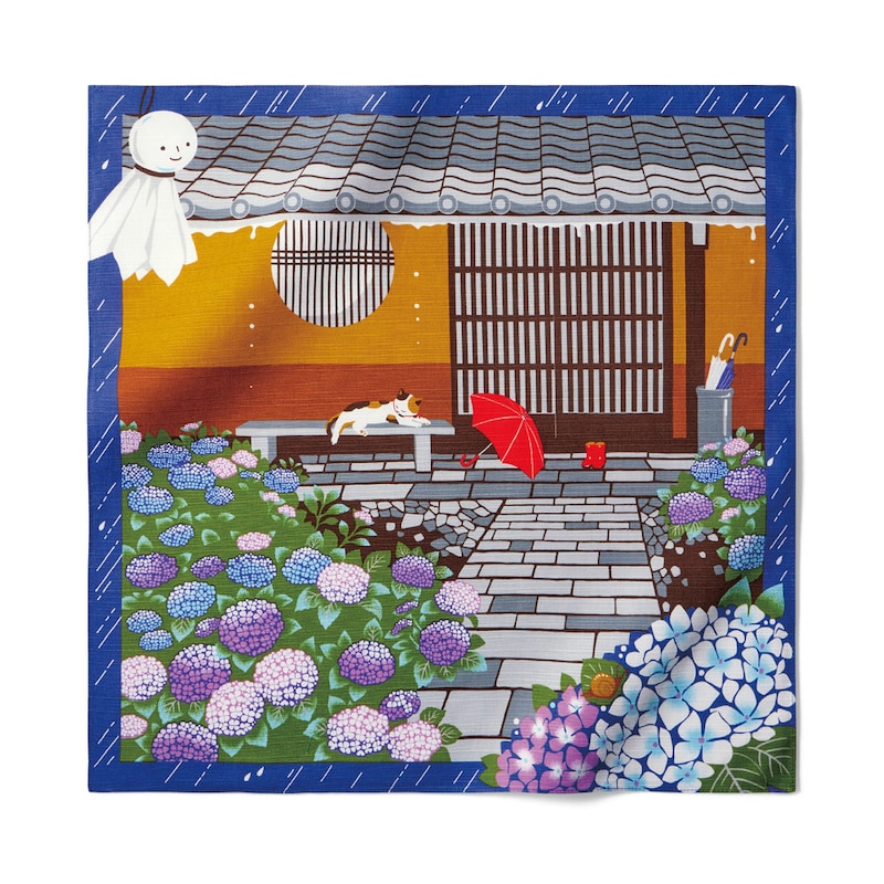 4月のお届け みけの雨宿り