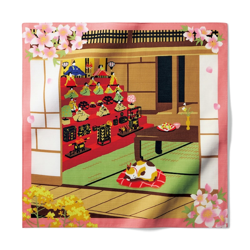 1月のお届け みけとお雛様