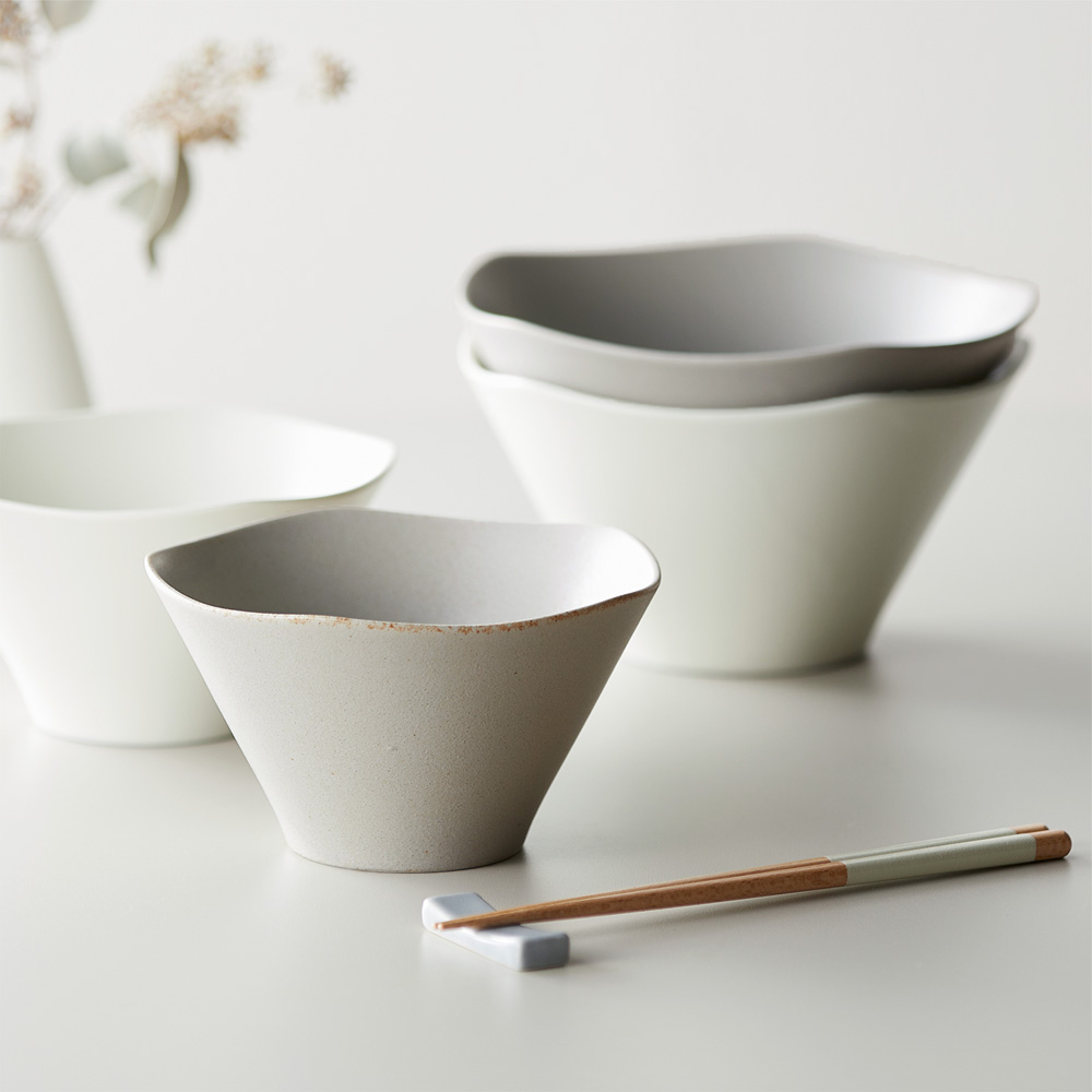 【ベルメゾン】美濃焼 和洋で使える大小どんぶりセット 【食洗機/電子レンジ対応】