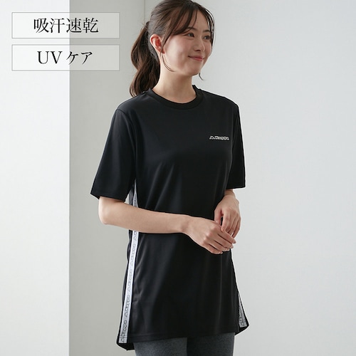 サイドテープチュニックTシャツ