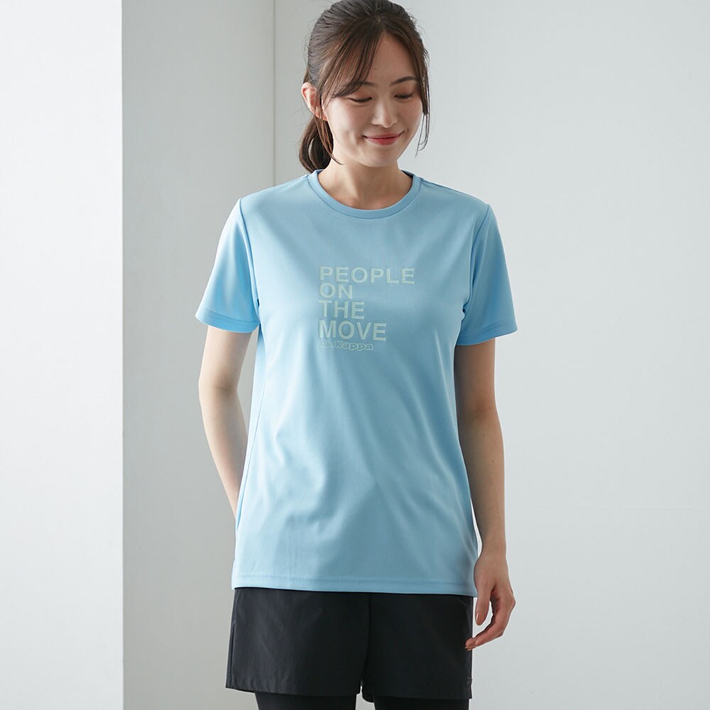【Kappa】グラフィック半袖Tシャツ