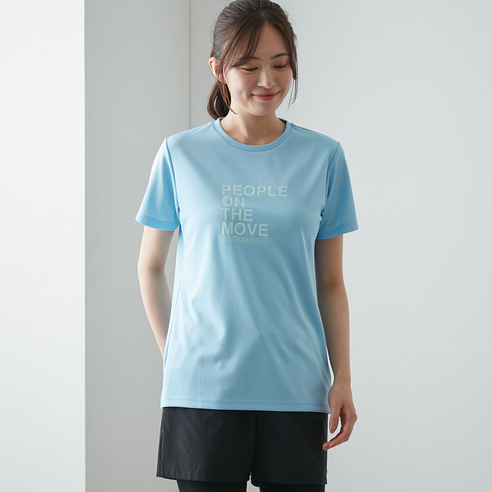 【Kappa】グラフィック半袖Tシャツ