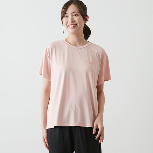 接触冷感フレンチスリーブ半袖Tシャツ