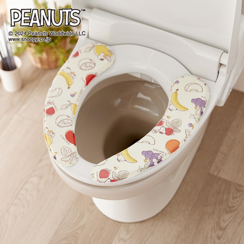 【ピーナッツ/PEANUTS】便座クッション「スヌーピー」