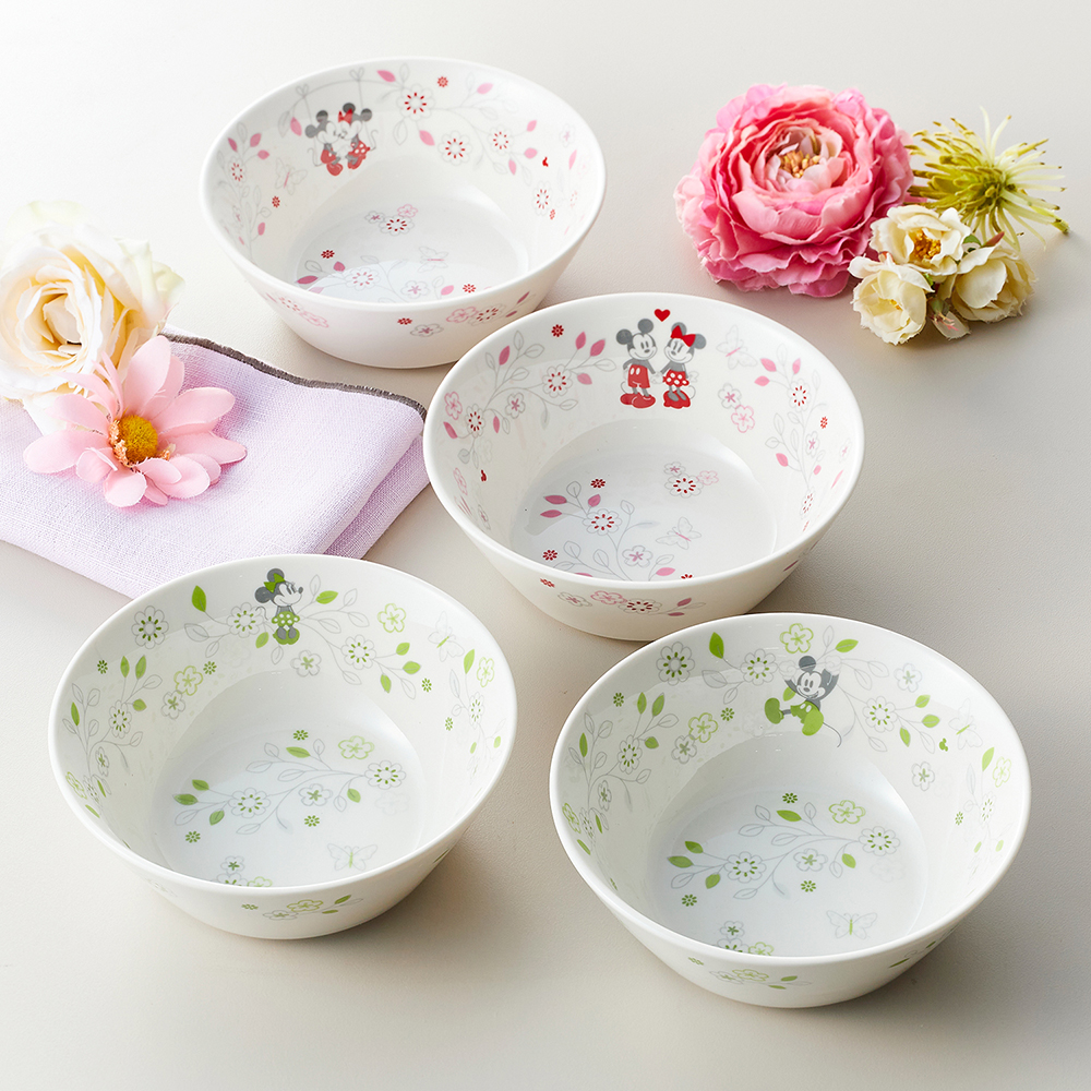 【ディズニー/Disney】サラダボウル2点セット「ミッキー & ミニー」 【ディズニー/Disney】サラダボウル2点セット「ミッキー & ミニー」