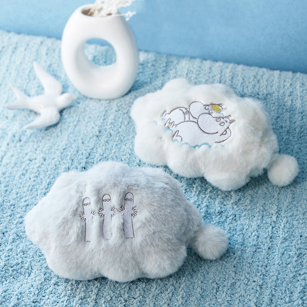 【ムーミン/MOOMIN】もこもこポーチ「ムーミン」