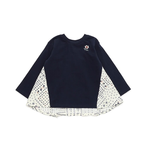 ポーリッシュイレヘム切り替えトップス【子供服】
