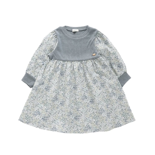 1枚でかわいいドッキングデザインワンピース【子供服】