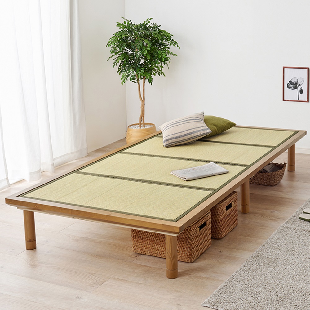 【ベルメゾン】畳マットが外せるすのこベッド