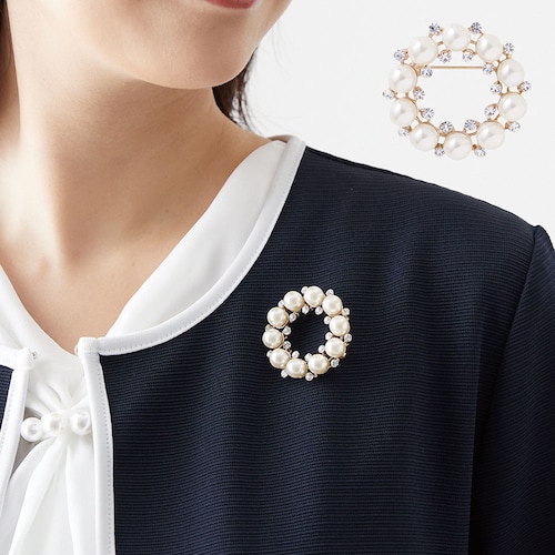 サークルブローチ