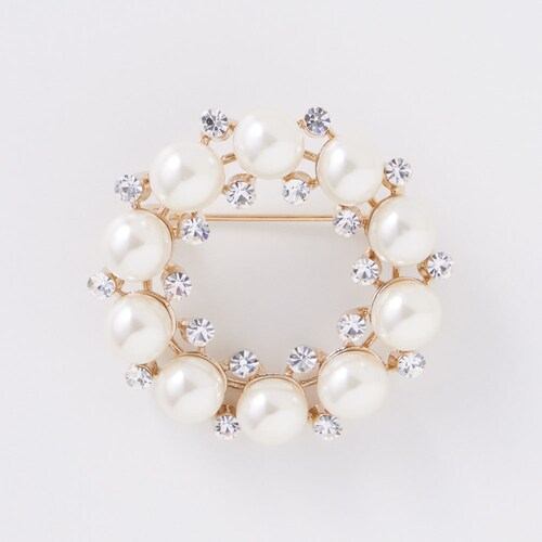 サークルブローチ