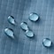 細かい凹凸の織地の撥水・防汚加工素材