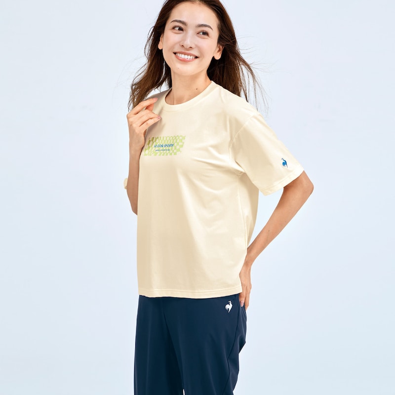 さらっとした着心地の接触冷感Tシャツ