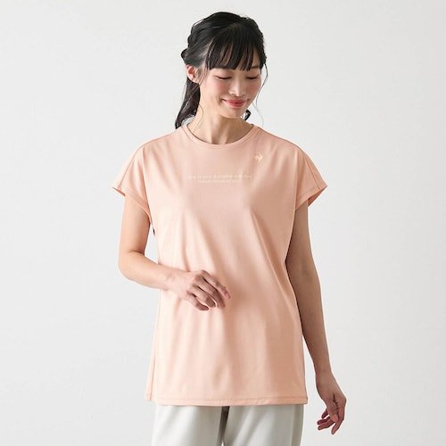 汗染み軽減フレンチスリーブシャツ