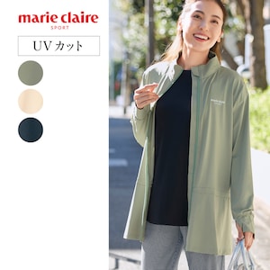 【マリ・クレール スポール/marie claire SPORT】ロング丈UVカットジャケット