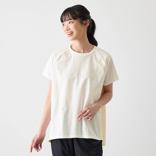 異素材切り替えチュニック