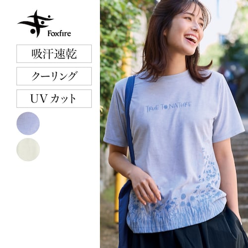 コカゲシールド フィールドフラワー半袖Tシャツ