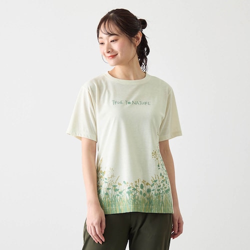 コカゲシールド フィールドフラワー半袖Tシャツ