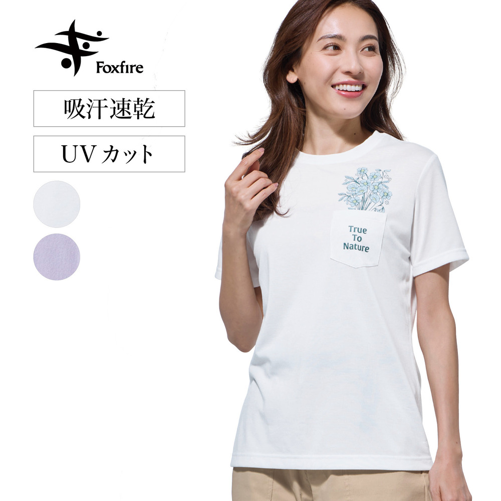 【フォックスファイヤー/Foxfire】ポケットブーケTシャツ