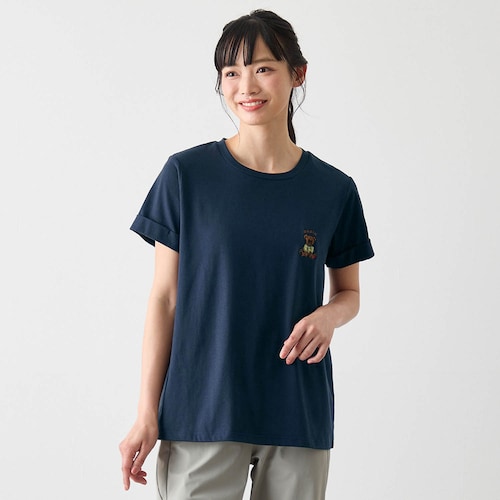 サガラ刺繍半袖Tシャツ