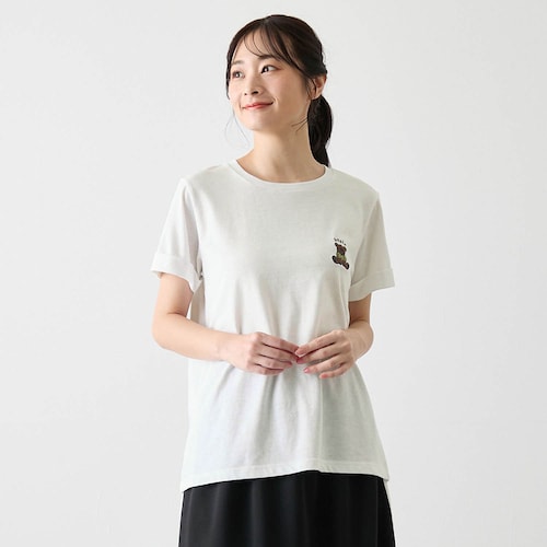 サガラ刺繍半袖Tシャツ