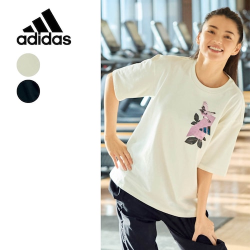 W LEAF グラフィック Tシャツ
