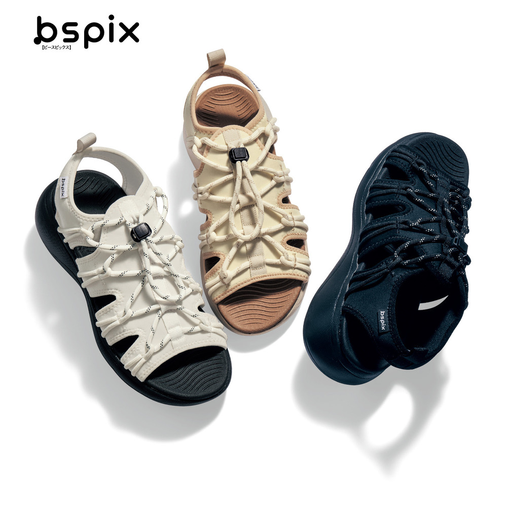【ビースピックス/bspix】マシュマロのような履き心地のスポーツサンダル