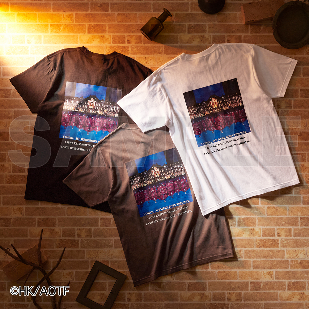 【進撃の巨人】TVアニメ『進撃の巨人』ユニセックスTシャツ(東京駅編) 【進撃の巨人】TVアニメ『進撃の巨人』ユニセックスTシャツ(東京駅編)