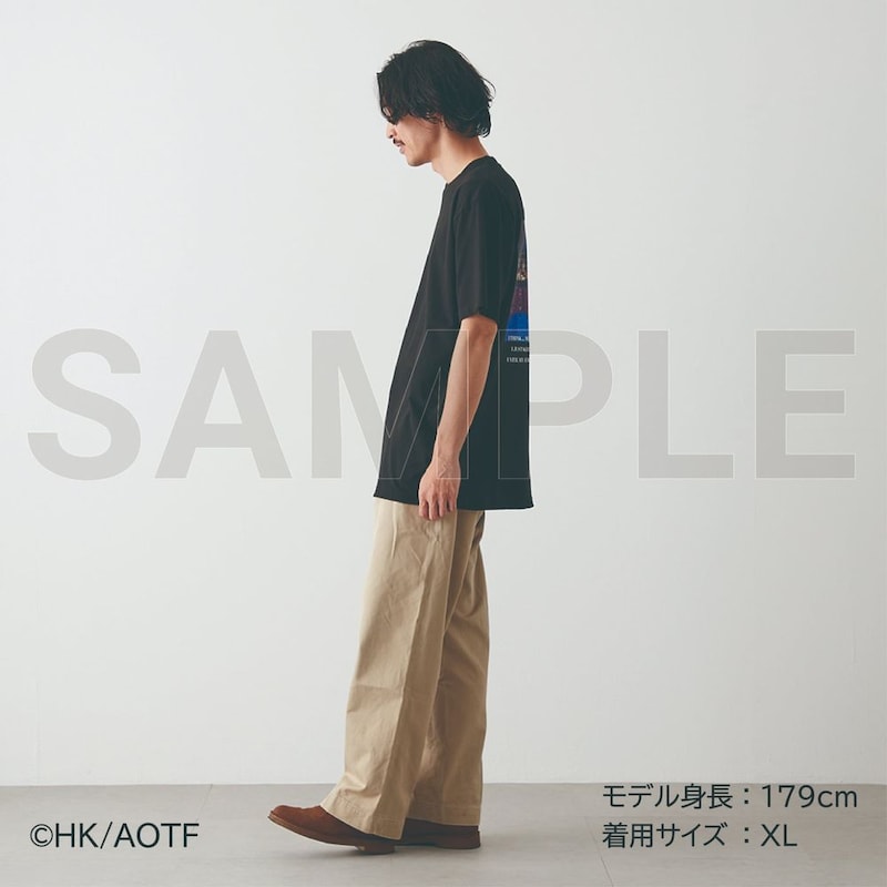 着用イメージ／ブラック（地鳴らし）