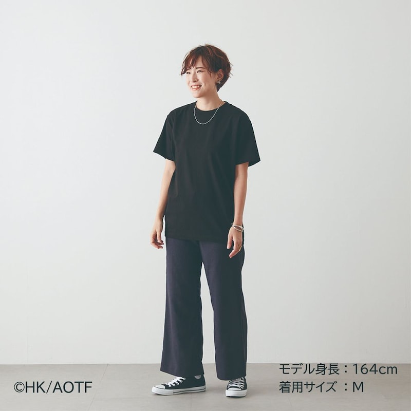 着用イメージ／ブラック（地鳴らし）