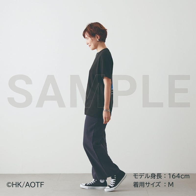 着用イメージ／ブラック（地鳴らし）