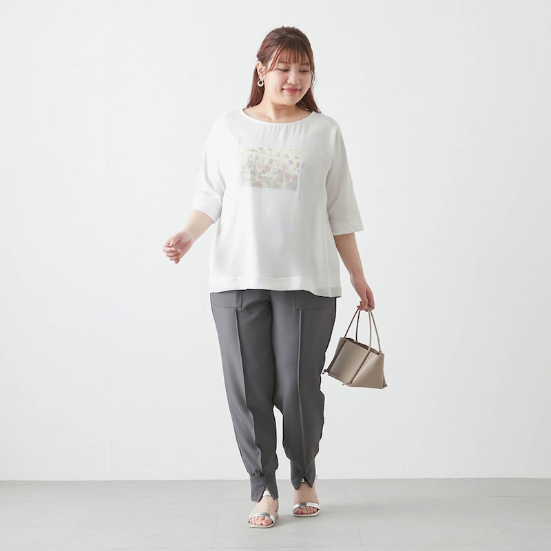 モデル身長163cm／3L