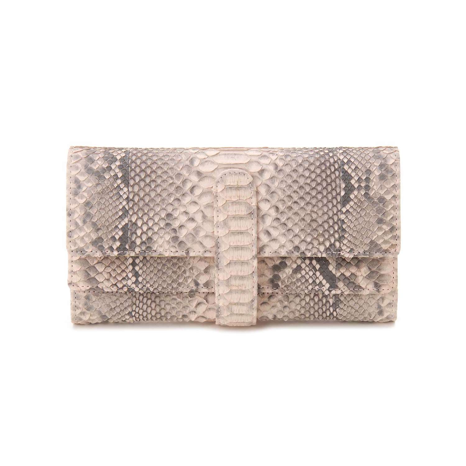 【ベルメゾン】ダイヤモンドパイソン二層長財布