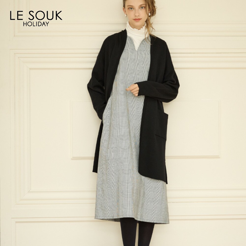 【ルスークホリデー/LE SOUK HOLIDAY】ジャンスカワンピース