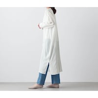 モデル身長173cm／M※写真は撮影用のため着丈+10cmになります。