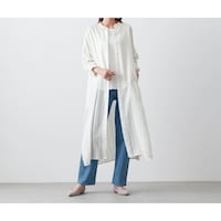 モデル身長173cm／M※写真は撮影用のため着丈+10cmになります。