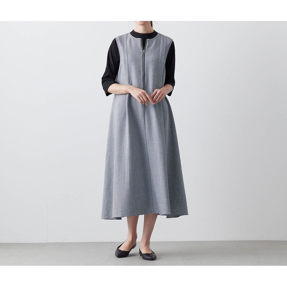モデル身長170cm／M※写真は撮影用のため着丈+10cmになります。