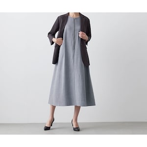 モデル身長170cm／M※写真は撮影用のため着丈+10cmになります。