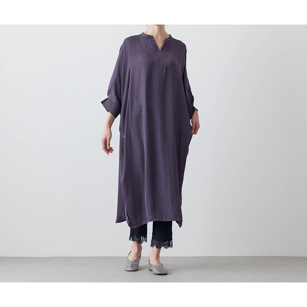 モデル身長170cm／M※写真は撮影用のため着丈+8cmになります。