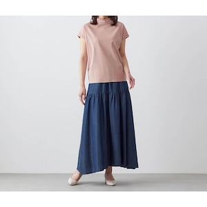 モデル身長173cm／M※写真は撮影用のため総丈+10cmになります。