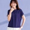大人のシアー切替えTシャツ【日本製】