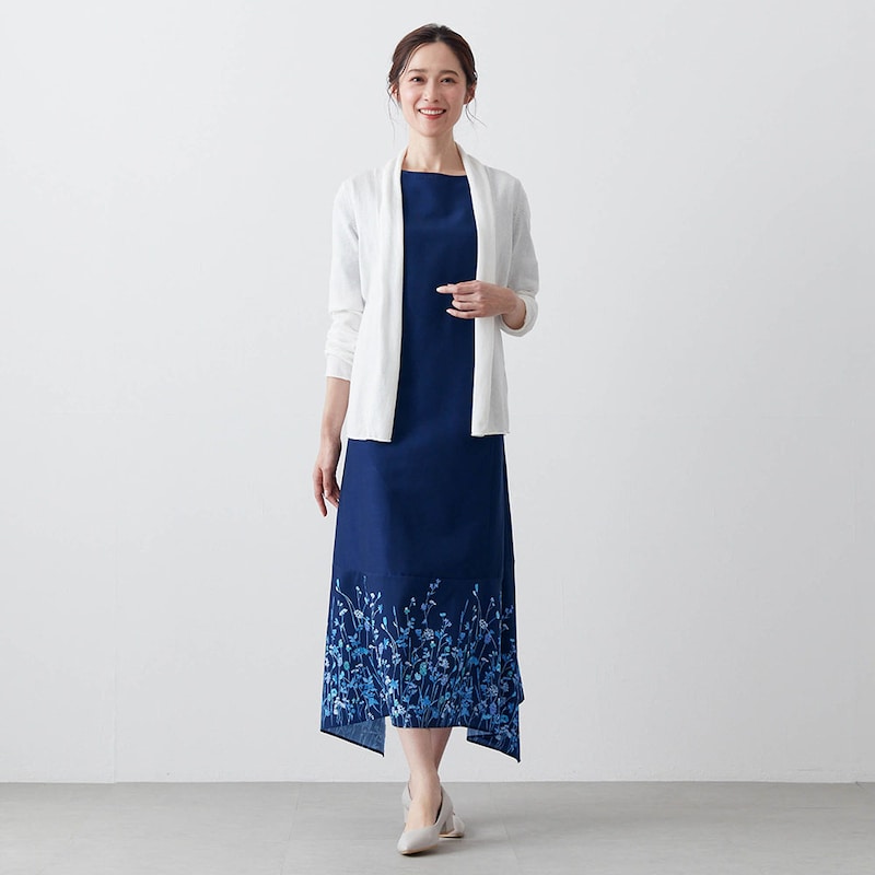 モデル身長170cm／M※写真は撮影用のため着丈+10cmになります。