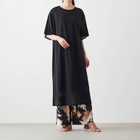 モデル身長170cm／M　※写真は撮影用のため身丈＋9cmになります。
