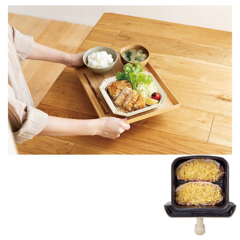 ［おかず調理］ヘルシーとんかつなどのメインのおかずが頑張らなくてもおいしく作れます