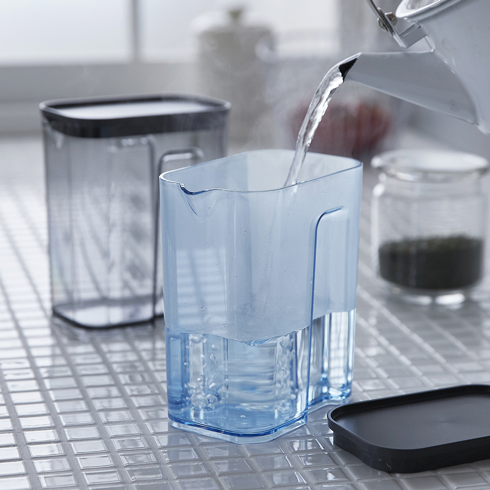 お湯も注げるパーツが少ない食洗機対応冷水筒 <1.1L> お湯も注げるパーツが少ない食洗機対応冷水筒 <1.1L>