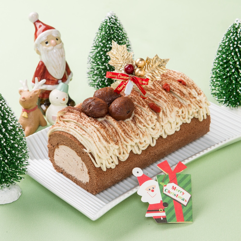 【新杵堂】【予約商品】 ブッシュ・ド・ノエル 【ご注文は12月10日まで】