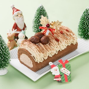 【新杵堂】【予約商品】 ブッシュ・ド・ノエル 【ご注文は12月10日まで】