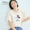 【ベルメゾン】大人プリントTシャツ「ミッキーマウス」